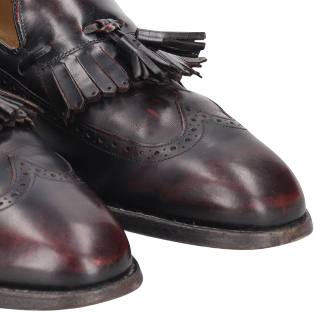Johnston & Murphy ARISTOCRAFT Tassel Loafers Made in USA Men's 27.0cm genuine leather black type Vintage Second Hand