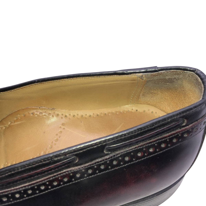 Johnston & Murphy ARISTOCRAFT Tassel Loafers Made in USA Men's 27.0cm genuine leather black type Vintage Second Hand