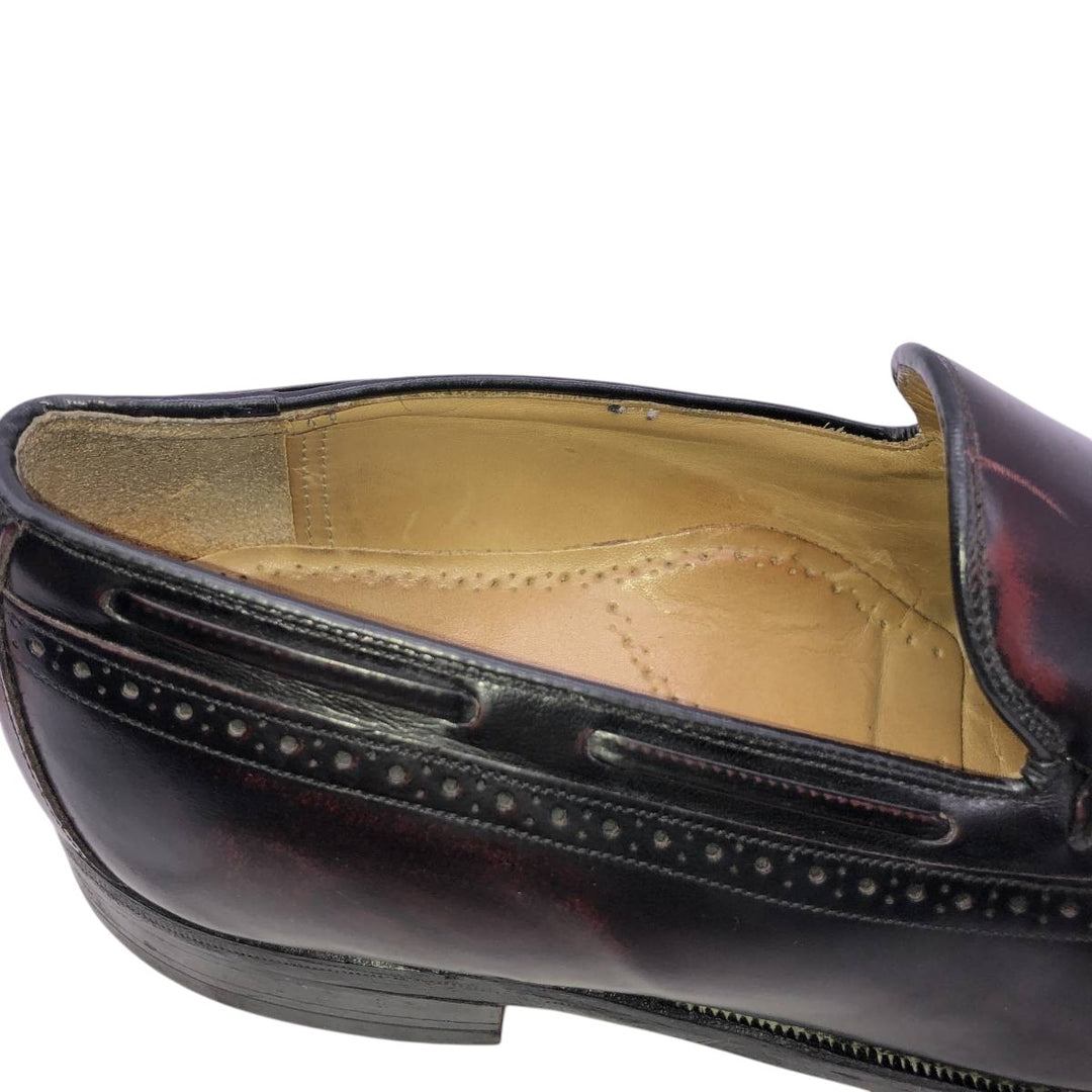 Johnston & Murphy ARISTOCRAFT Tassel Loafers Made in USA Men's 27.0cm genuine leather black type Vintage Second Hand