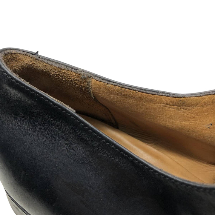BOWEN Monk Strap Shoes, Made in England, Size 10 Men's 28.5cm genuine leather black type Vintage Second Hand