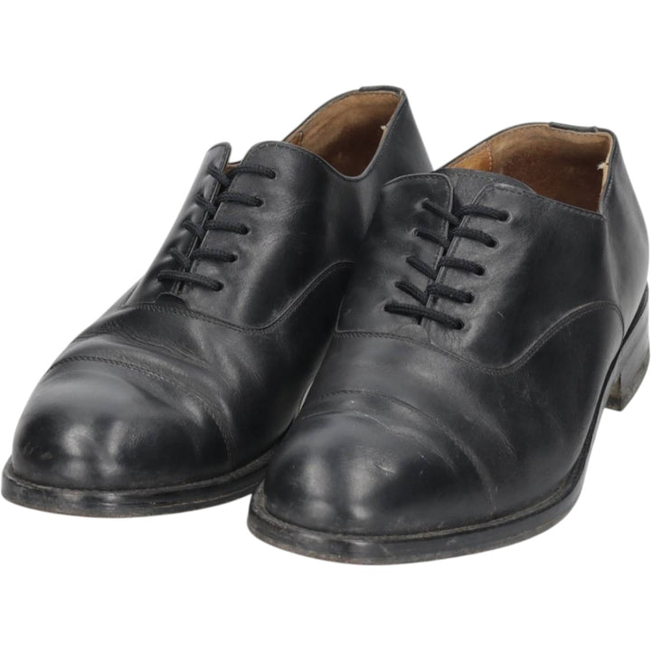 BRITISH SHOES PARIS Straight Tip Shoes Size 41 Men's 26.0cm genuine leather black type Vintage Second Hand