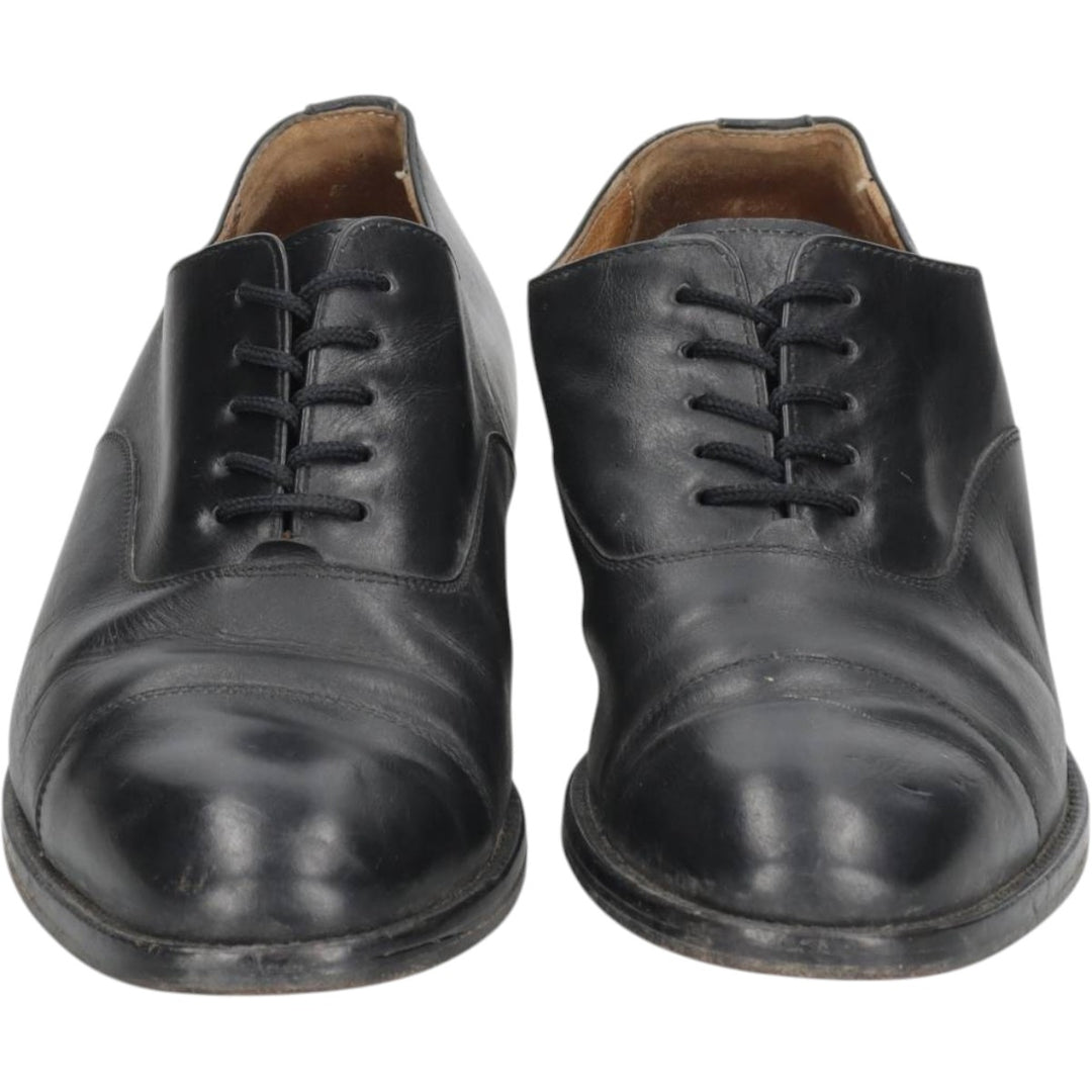 BRITISH SHOES PARIS Straight Tip Shoes Size 41 Men's 26.0cm genuine leather black type Vintage Second Hand