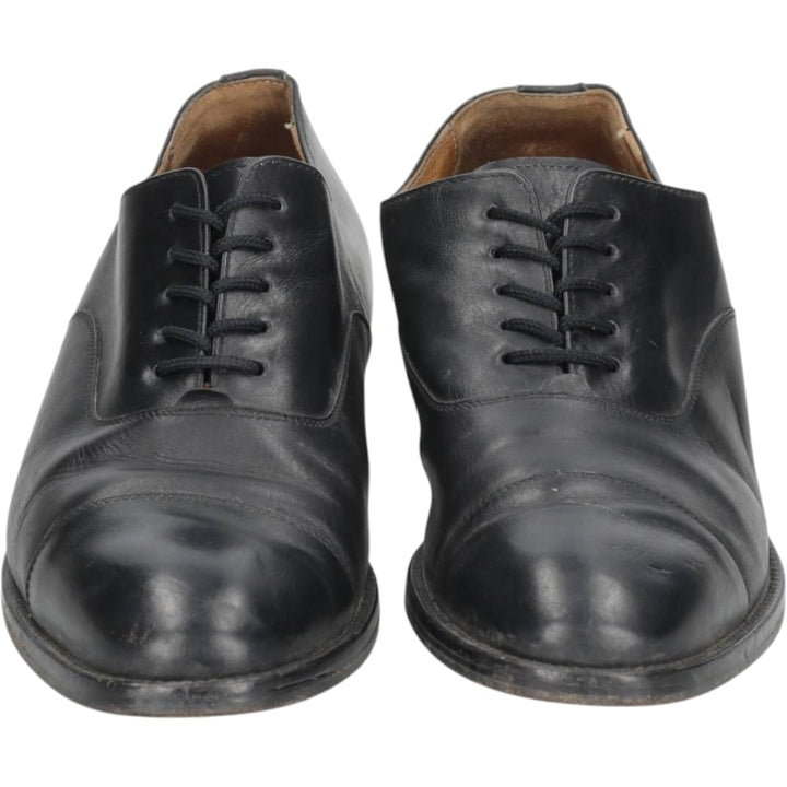 BRITISH SHOES PARIS Straight Tip Shoes Size 41 Men's 26.0cm genuine leather black type Vintage Second Hand