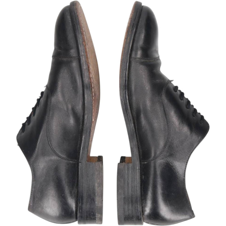 BRITISH SHOES PARIS Straight Tip Shoes Size 41 Men's 26.0cm genuine leather black type Vintage Second Hand
