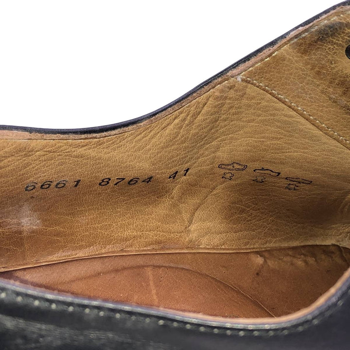 BRITISH SHOES PARIS Straight Tip Shoes Size 41 Men's 26.0cm genuine leather black type Vintage Second Hand