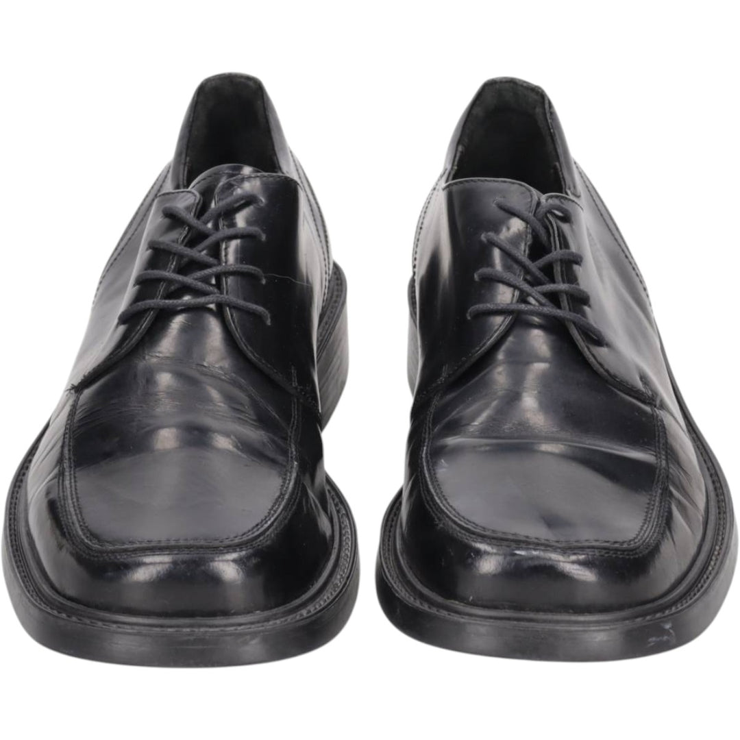 Bostonian Square Toe U-Tip Shoes, Made in Italy Men's 28.0cm genuine leather black type Vintage Second Hand