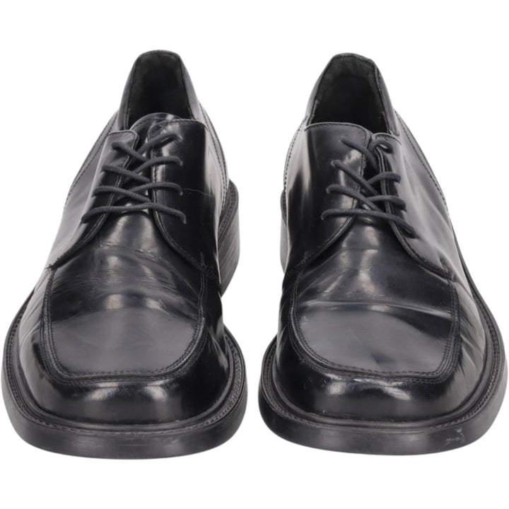 Bostonian Square Toe U-Tip Shoes, Made in Italy Men's 28.0cm genuine leather black type Vintage Second Hand