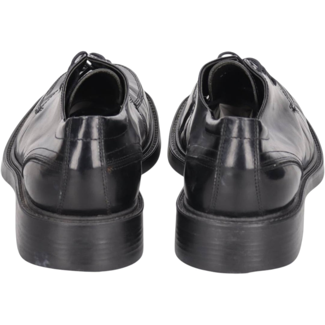 Bostonian Square Toe U-Tip Shoes, Made in Italy Men's 28.0cm genuine leather black type Vintage Second Hand