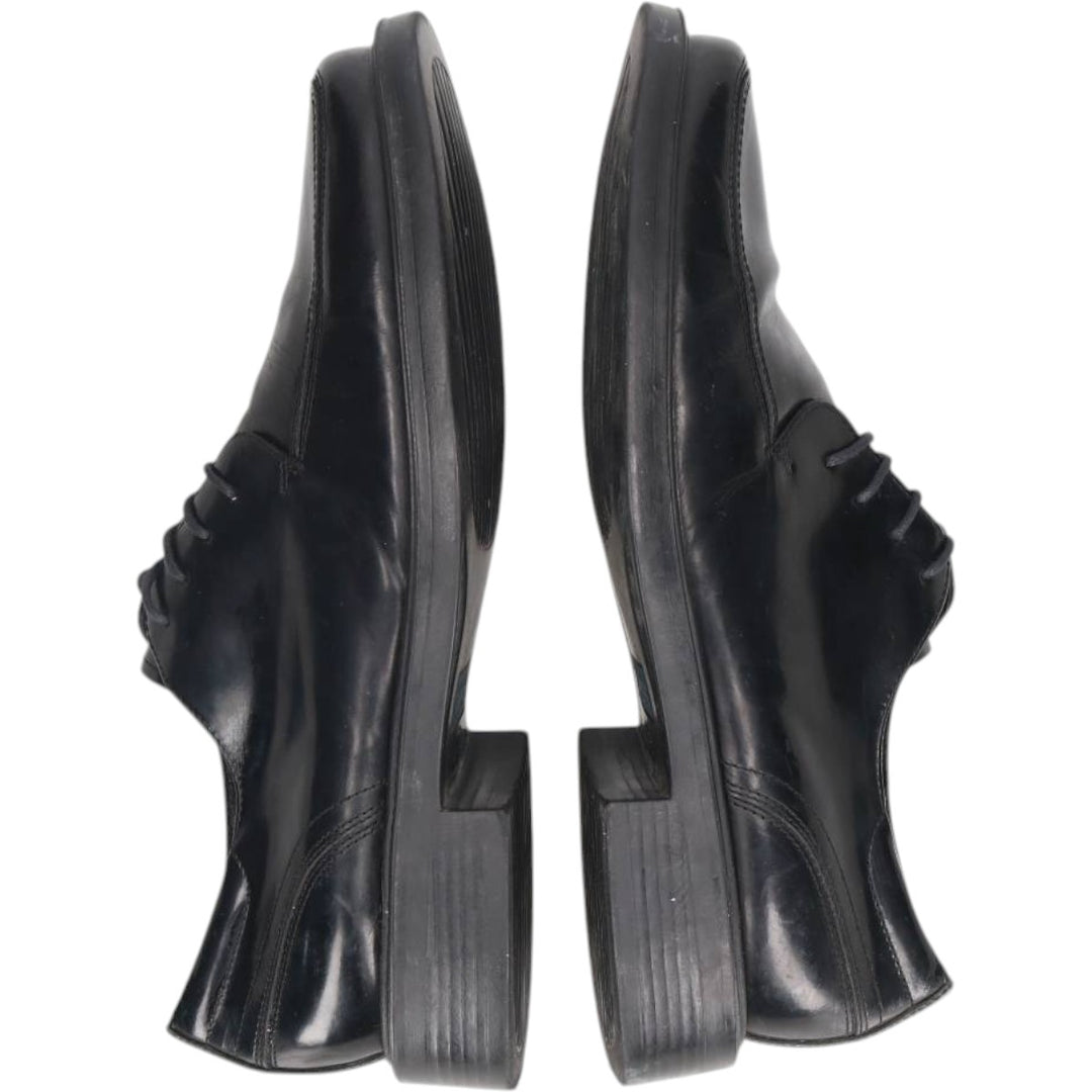 Bostonian Square Toe U-Tip Shoes, Made in Italy Men's 28.0cm genuine leather black type Vintage Second Hand