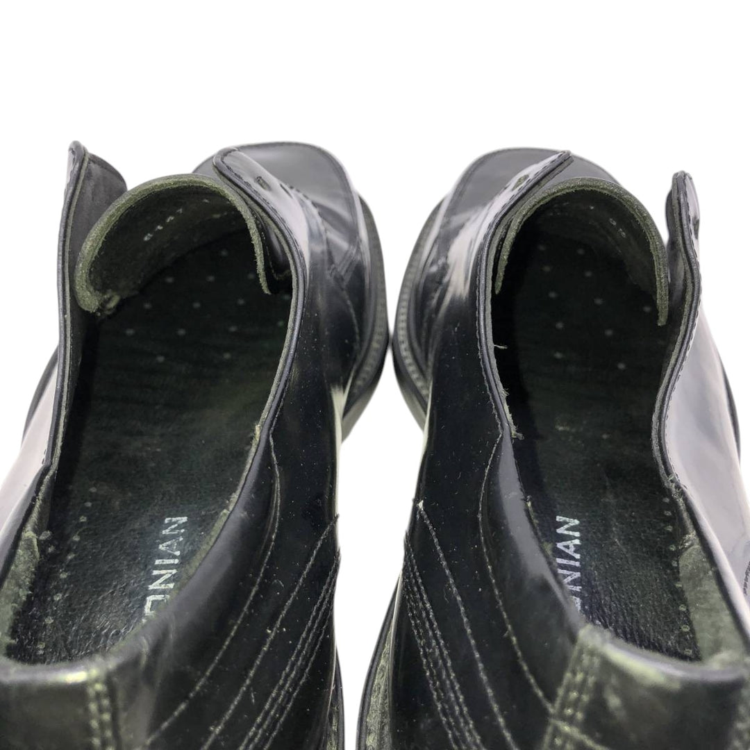 Bostonian Square Toe U-Tip Shoes, Made in Italy Men's 28.0cm genuine leather black type Vintage Second Hand