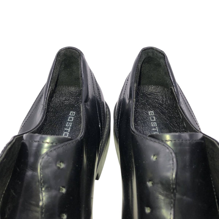 Bostonian Square Toe U-Tip Shoes, Made in Italy Men's 28.0cm genuine leather black type Vintage Second Hand