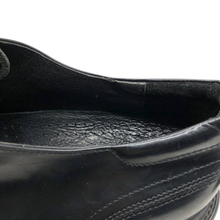 Bostonian Square Toe U-Tip Shoes, Made in Italy Men's 28.0cm genuine leather black type Vintage Second Hand
