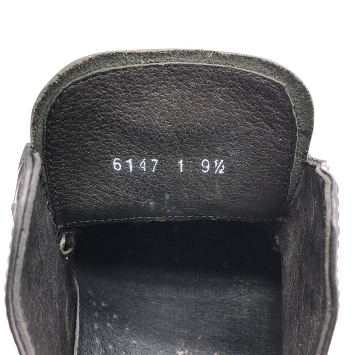 Bostonian Square Toe U-Tip Shoes, Made in Italy Men's 28.0cm genuine leather black type Vintage Second Hand
