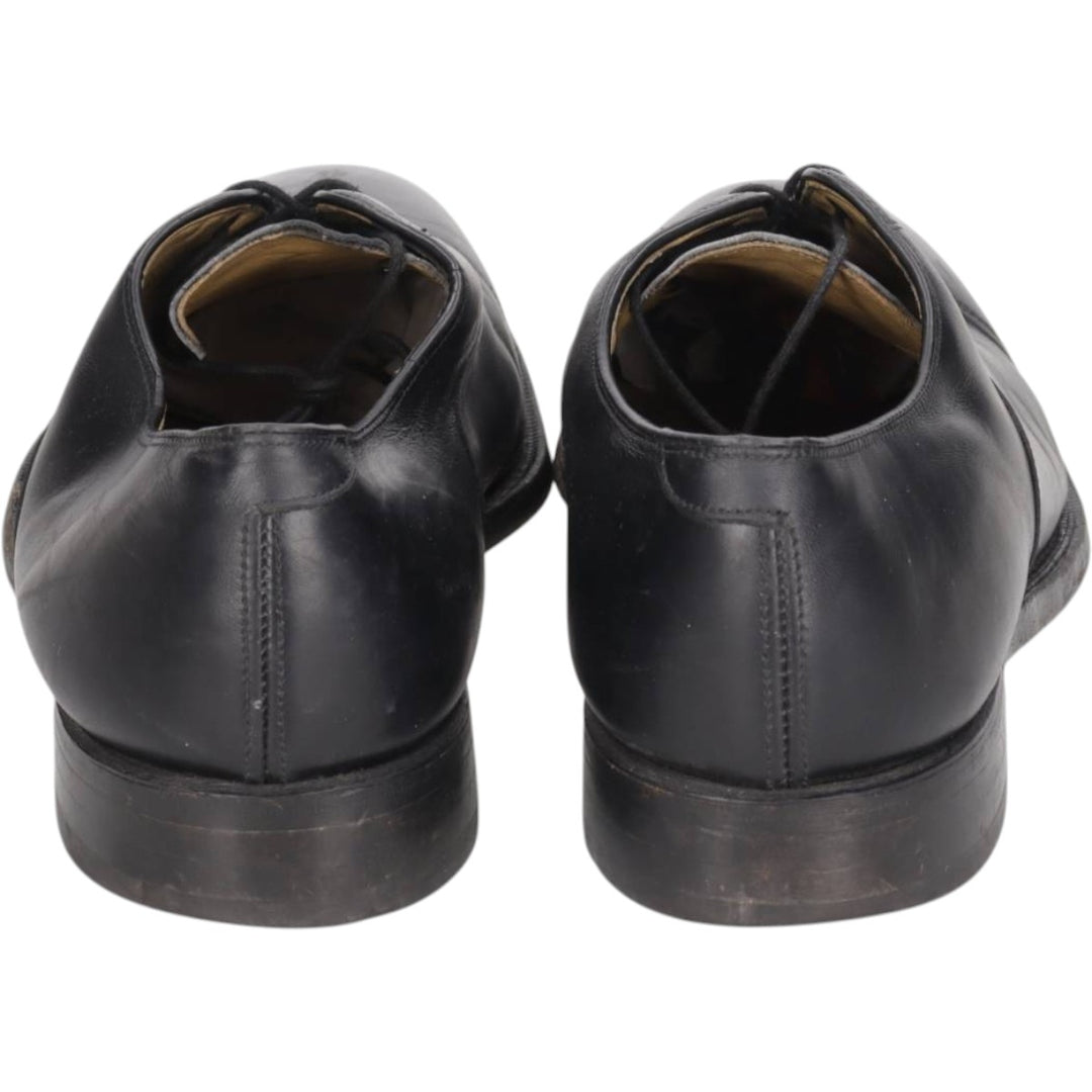 Johnston & Murphy Aristocraft Straight Tip Shoes, Made in USA, Size 8 1/2D Men's 26.5cm genuine leather black type Vintage Second Hand