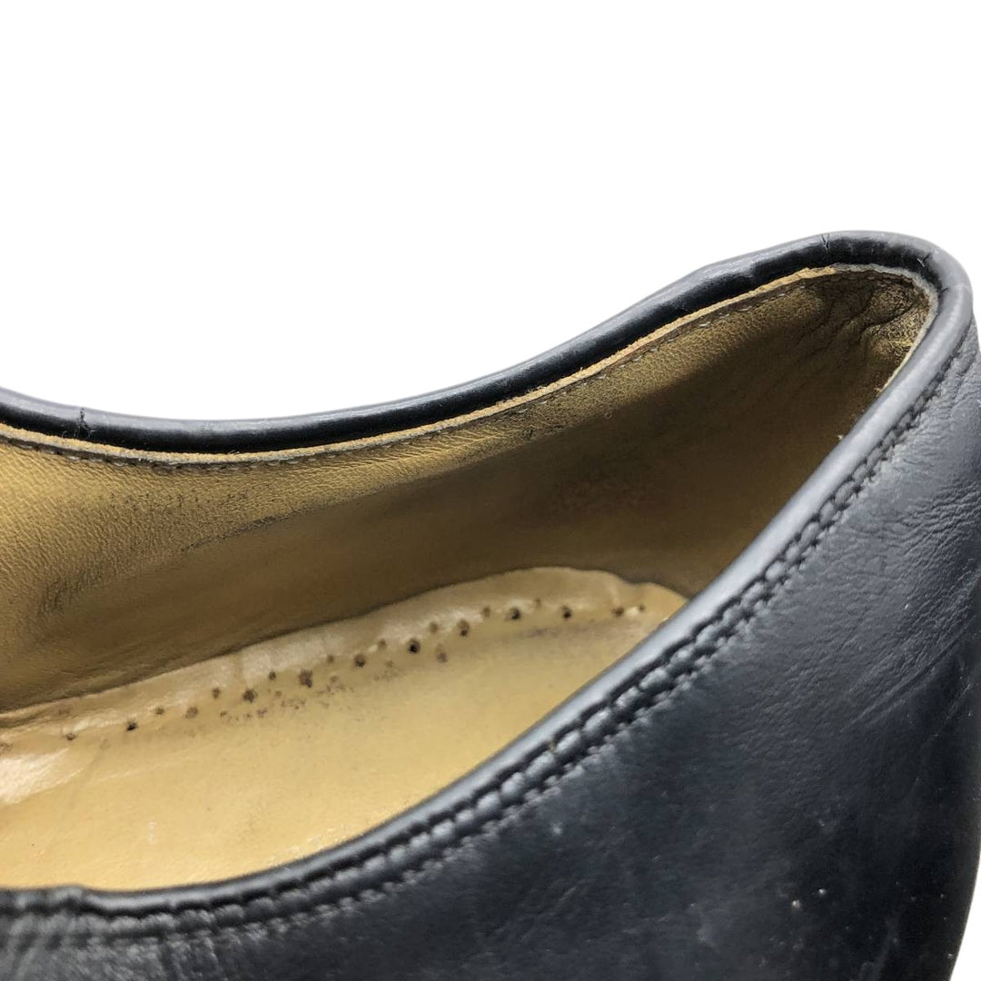 Johnston & Murphy Aristocraft Straight Tip Shoes, Made in USA, Size 8 1/2D Men's 26.5cm genuine leather black type Vintage Second Hand