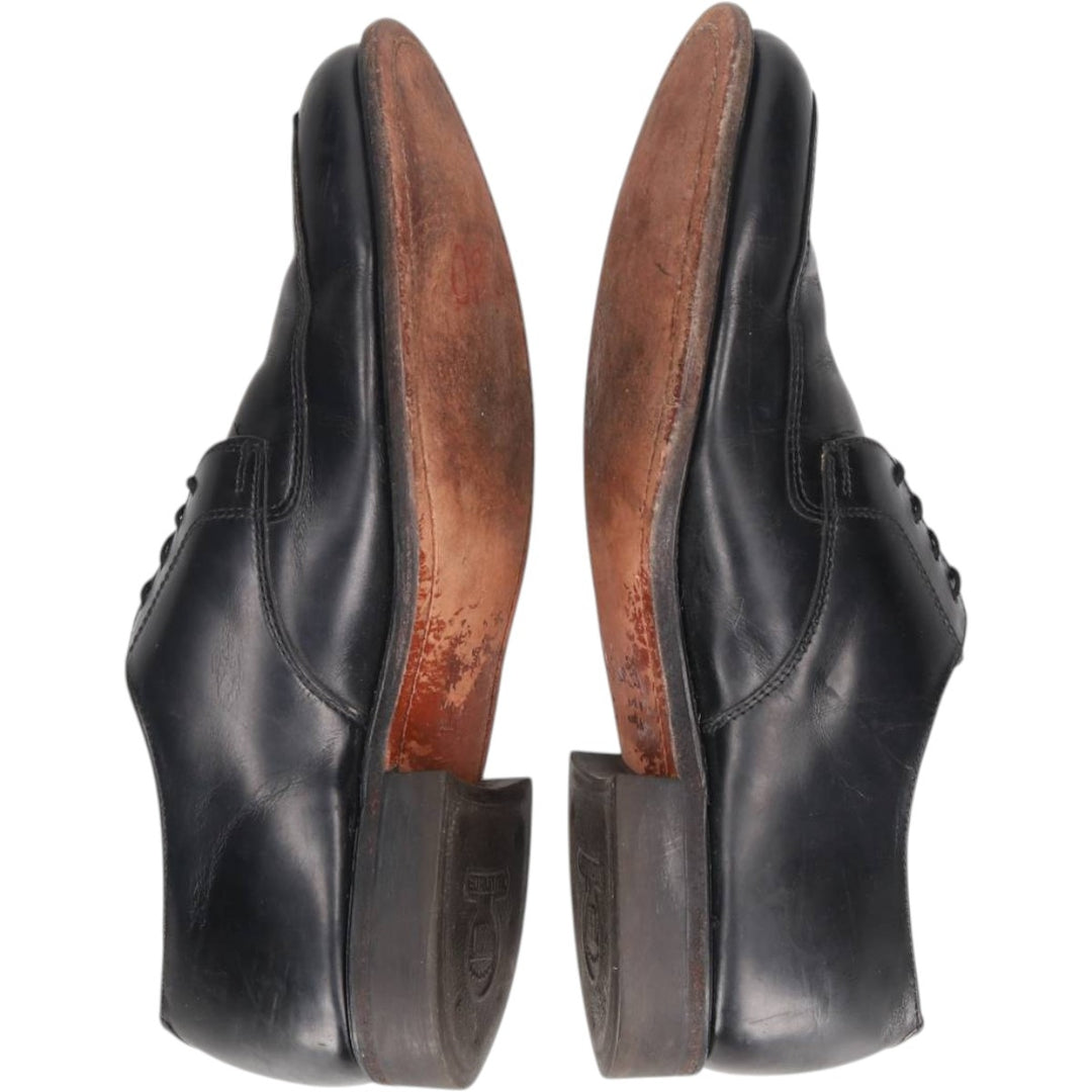 Stafford U-tip shoes, made in the USA, size 9 1/2D Men's 27.5cm unclear black type Vintage Second Hand