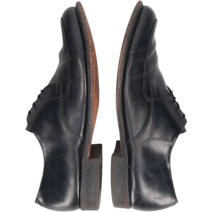 Stafford U-tip shoes, made in the USA, size 9 1/2D Men's 27.5cm unclear black type Vintage Second Hand