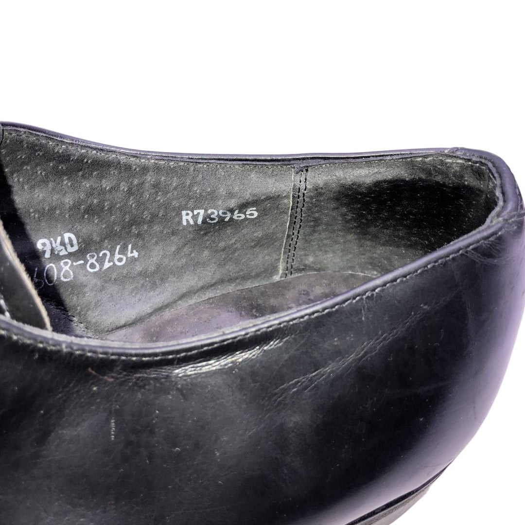 Stafford U-tip shoes, made in the USA, size 9 1/2D Men's 27.5cm unclear black type Vintage Second Hand