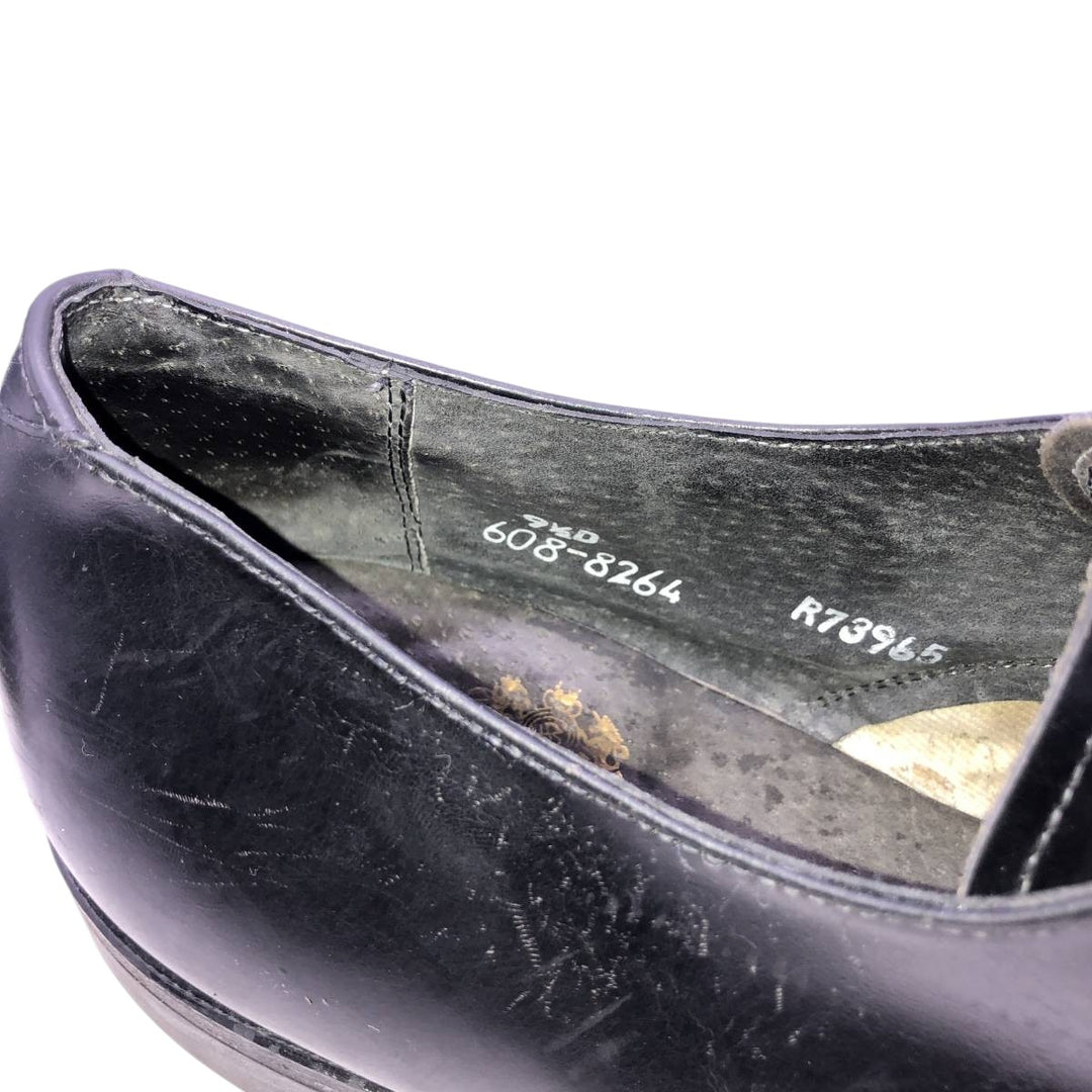 Stafford U-tip shoes, made in the USA, size 9 1/2D Men's 27.5cm unclear black type Vintage Second Hand