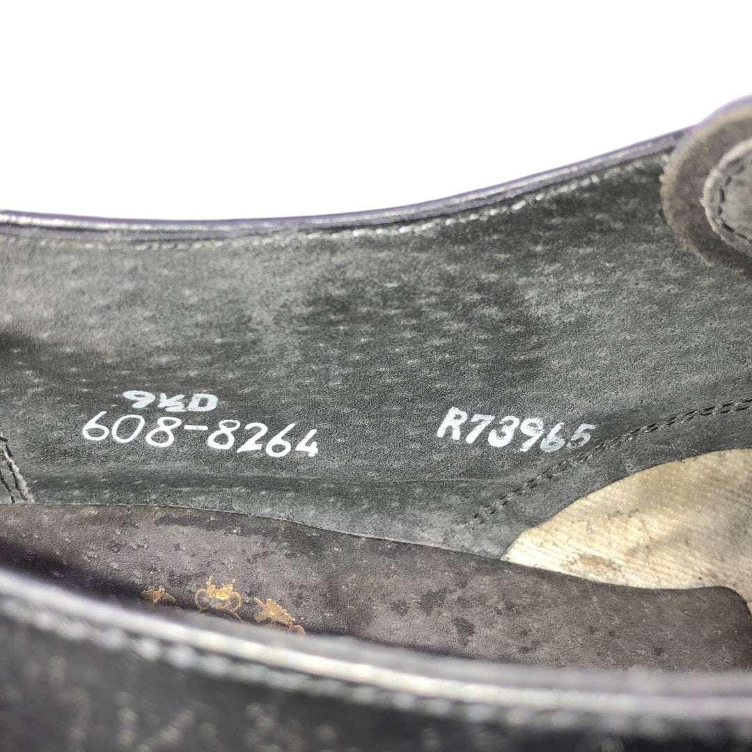 Stafford U-tip shoes, made in the USA, size 9 1/2D Men's 27.5cm unclear black type Vintage Second Hand