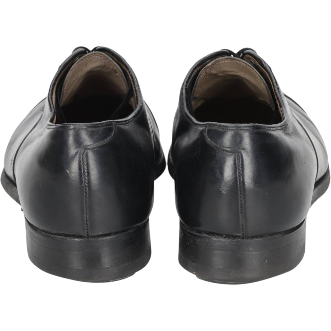 Johnston & Murphy straight-tip shoes, made in the USA, size 10 D Men's 28.0cm unclear black type Vintage Second Hand