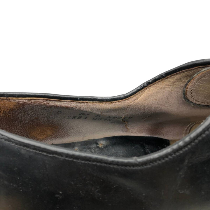 Johnston & Murphy straight-tip shoes, made in the USA, size 10 D Men's 28.0cm unclear black type Vintage Second Hand