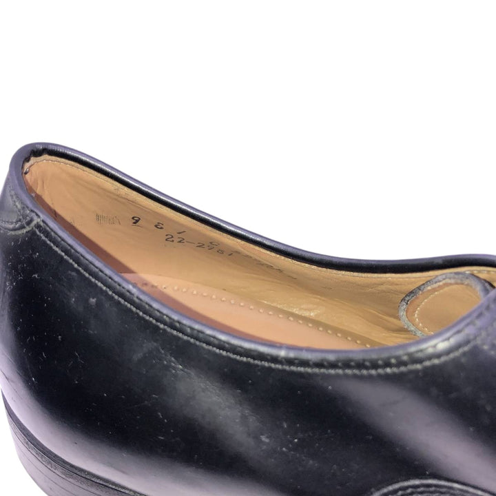 Johnston & Murphy OPTIMA Straight Tip Shoes, Size 9C Men's 27.0cm unclear black type Vintage Second Hand