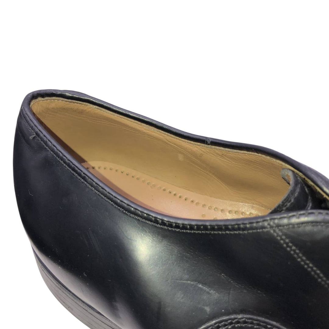 Johnston & Murphy OPTIMA Straight Tip Shoes, Size 9C Men's 27.0cm unclear black type Vintage Second Hand