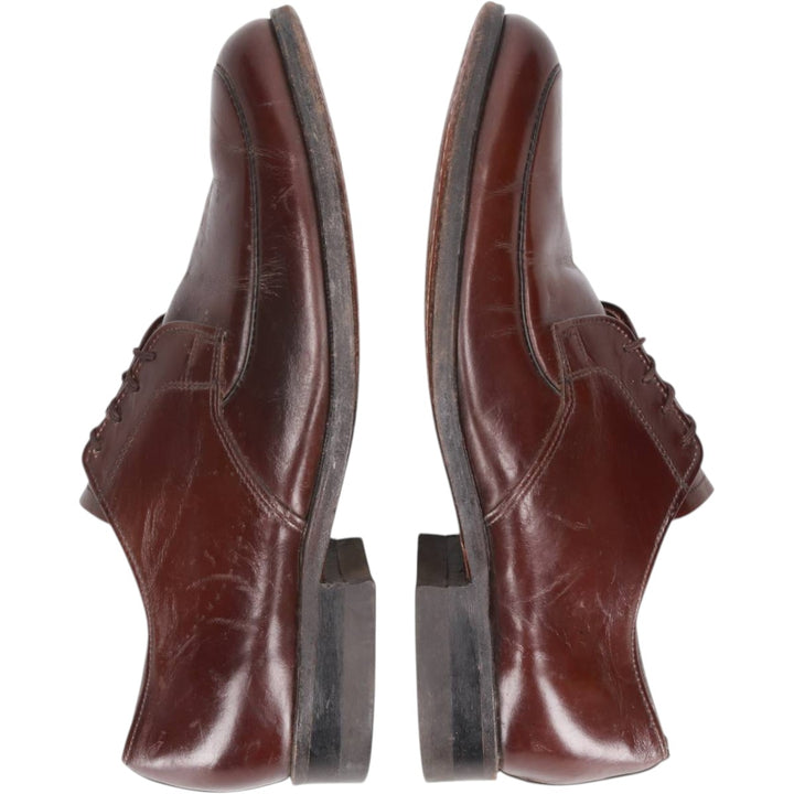 EATON U-tip shoes, made in Canada, size 7 1/2 (3E) Men's 26.5cm unclear red type reddish brown Vintage Second Hand