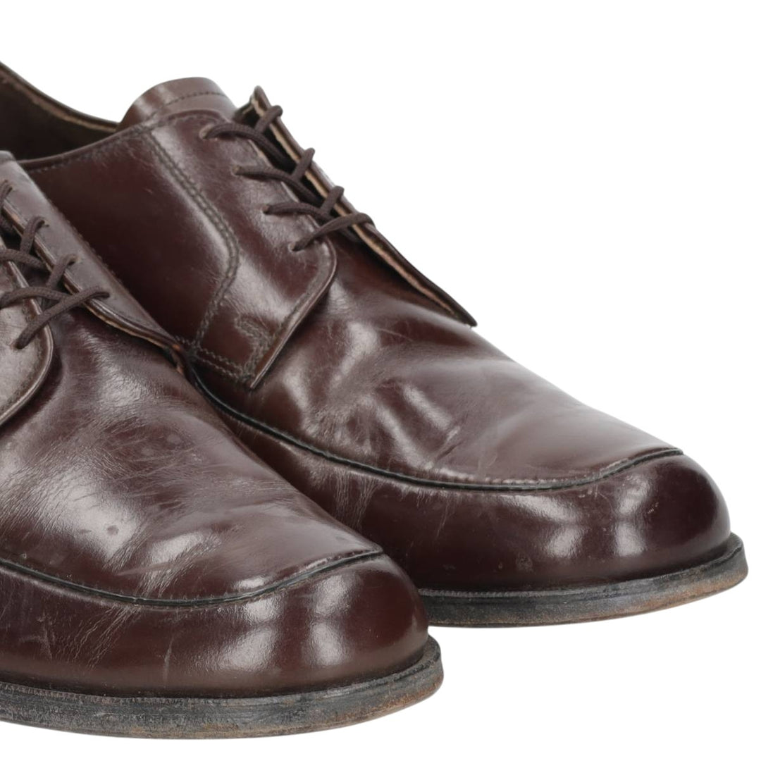 EATON U-tip shoes, made in Canada, size 7 1/2 (3E) Men's 26.5cm unclear red type reddish brown Vintage Second Hand