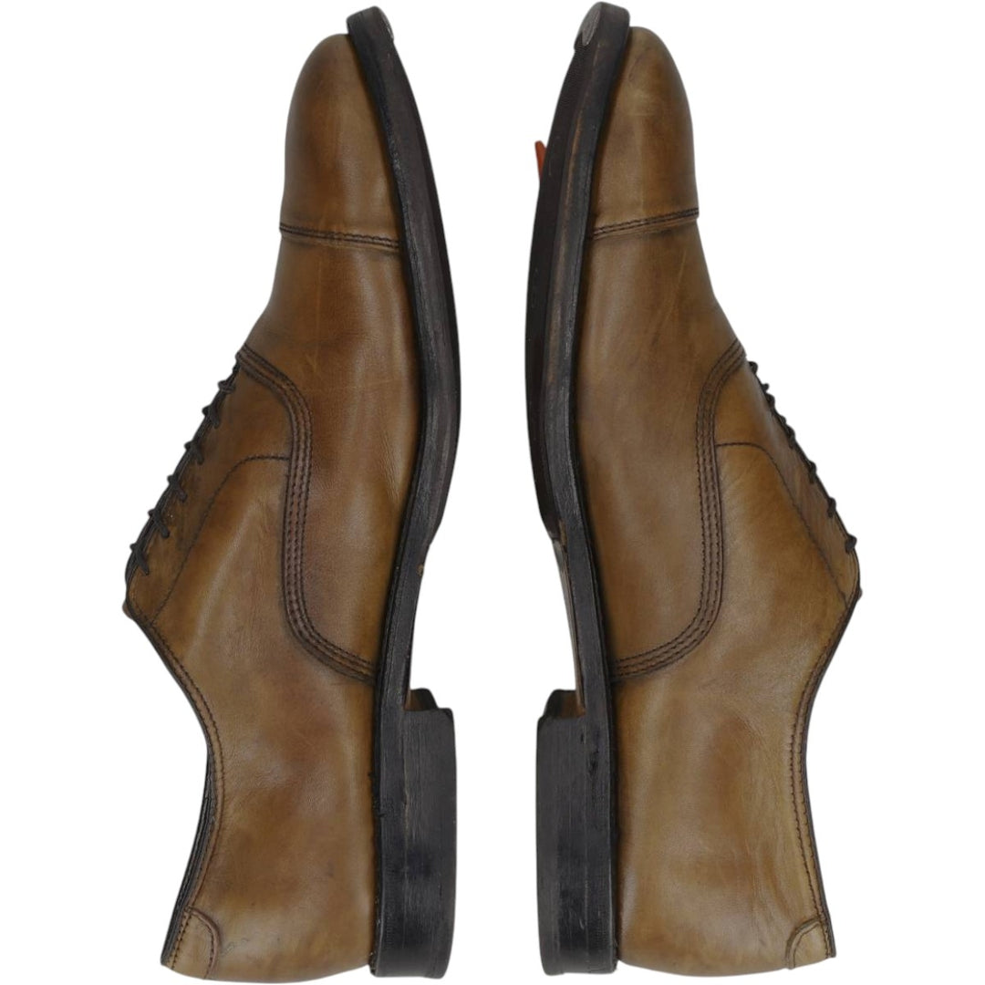Allen Edmonds Park Avenue Straight Tip Shoes, Made in USA, Size 9D Men's 27.0cm unclear brown type Vintage Second Hand