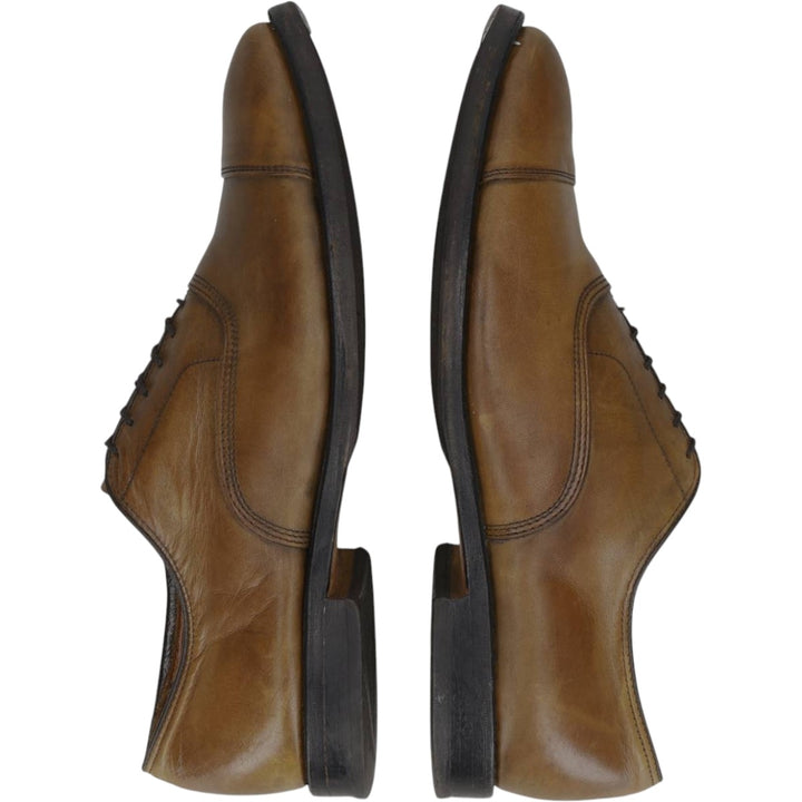 Allen Edmonds Park Avenue Straight Tip Shoes, Made in USA, Size 9D Men's 27.0cm unclear brown type Vintage Second Hand