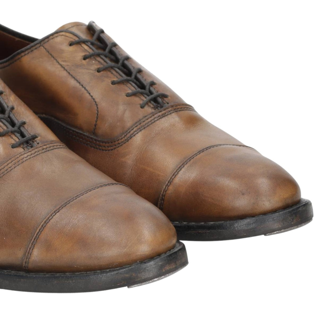 Allen Edmonds Park Avenue Straight Tip Shoes, Made in USA, Size 9D Men's 27.0cm unclear brown type Vintage Second Hand