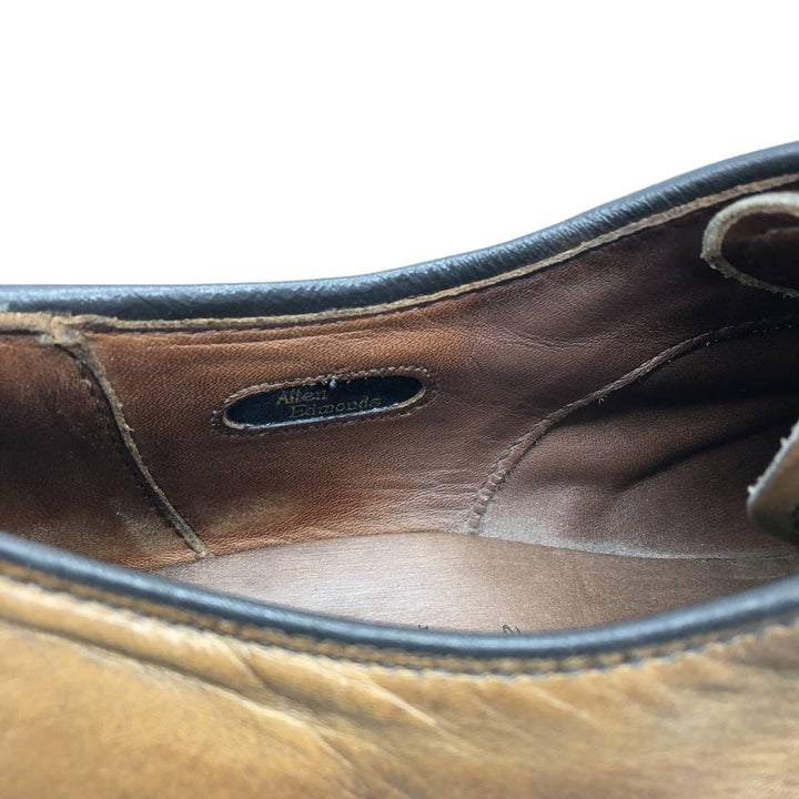 Allen Edmonds Park Avenue Straight Tip Shoes, Made in USA, Size 9D Men's 27.0cm unclear brown type Vintage Second Hand