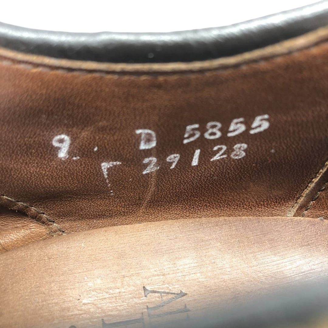Allen Edmonds Park Avenue Straight Tip Shoes, Made in USA, Size 9D Men's 27.0cm unclear brown type Vintage Second Hand