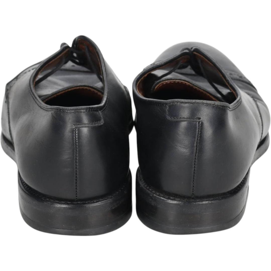 Allen Edmonds CLIFTON Straight Tip Shoes, Made in USA, Size 8D Men's 26.0cm unclear black type Vintage Second Hand