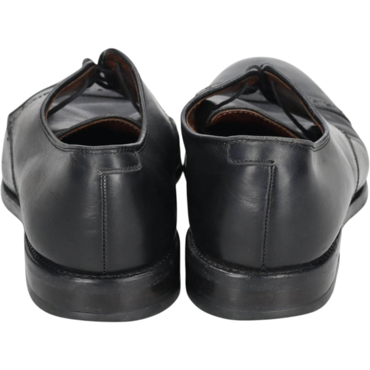 Allen Edmonds CLIFTON Straight Tip Shoes, Made in USA, Size 8D Men's 26.0cm unclear black type Vintage Second Hand