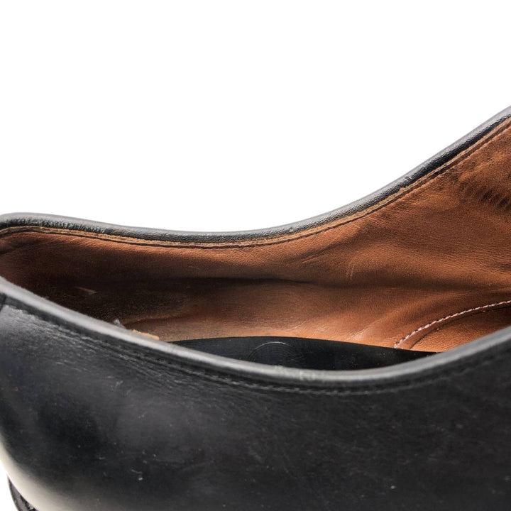 Allen Edmonds CLIFTON Straight Tip Shoes, Made in USA, Size 8D Men's 26.0cm unclear black type Vintage Second Hand