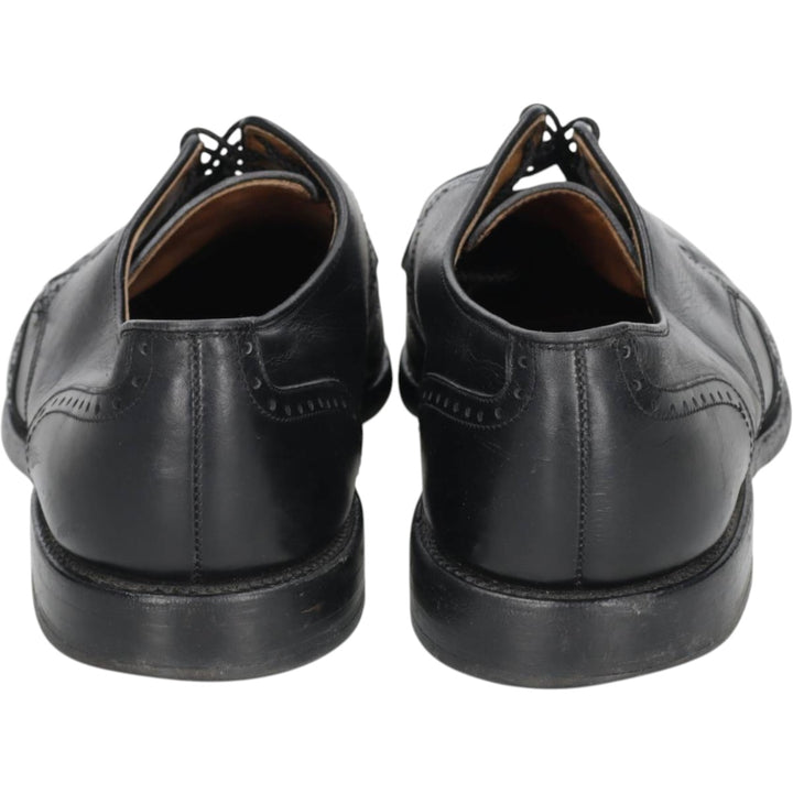 Allen Edmonds WINDSOR wingtip shoes, made in the USA, size 8 1/2 E Men's 26.5cm unclear black type Vintage Second Hand