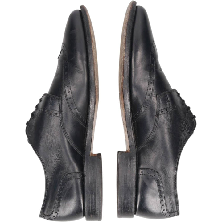 Allen Edmonds WINDSOR wingtip shoes, made in the USA, size 8 1/2 E Men's 26.5cm unclear black type Vintage Second Hand