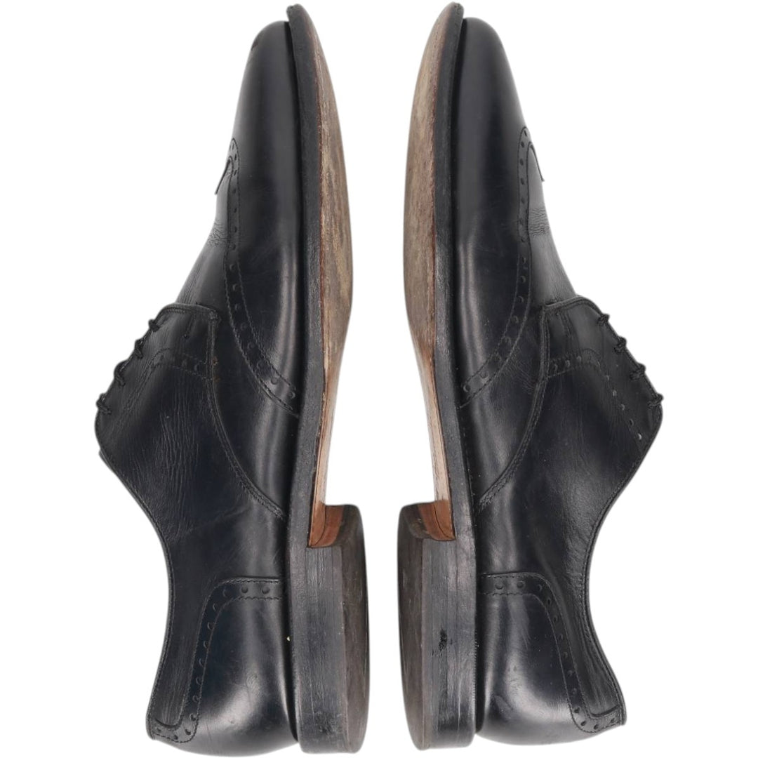 Allen Edmonds WINDSOR wingtip shoes, made in the USA, size 8 1/2 E Men's 26.5cm unclear black type Vintage Second Hand