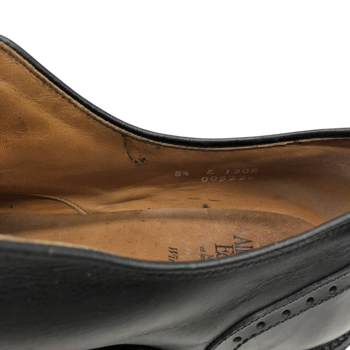 Allen Edmonds WINDSOR wingtip shoes, made in the USA, size 8 1/2 E Men's 26.5cm unclear black type Vintage Second Hand