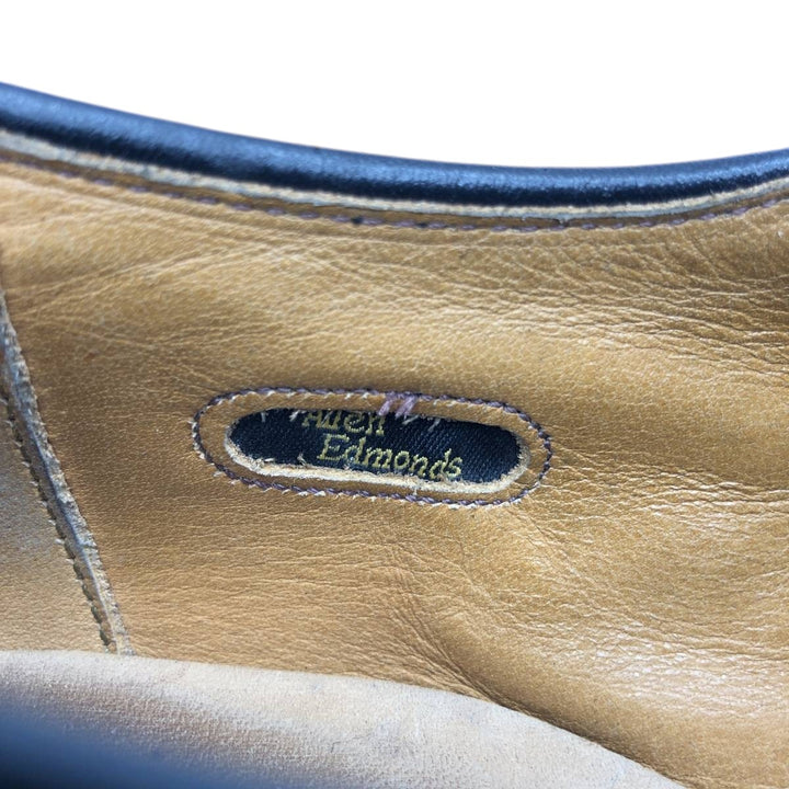 Allen Edmonds WINDSOR wingtip shoes, made in the USA, size 8 1/2 E Men's 26.5cm unclear black type Vintage Second Hand