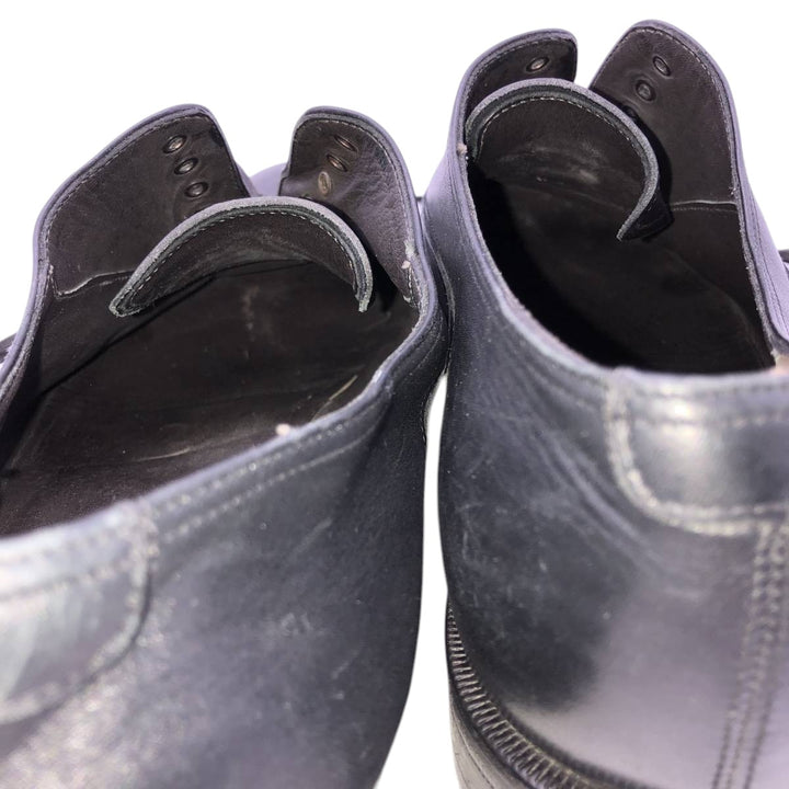 Salvatore Ferragamo straight-tip shoes, made in Italy, size 9 1/2 (2E). Men's 27.5cm unclear black type Vintage Second Hand