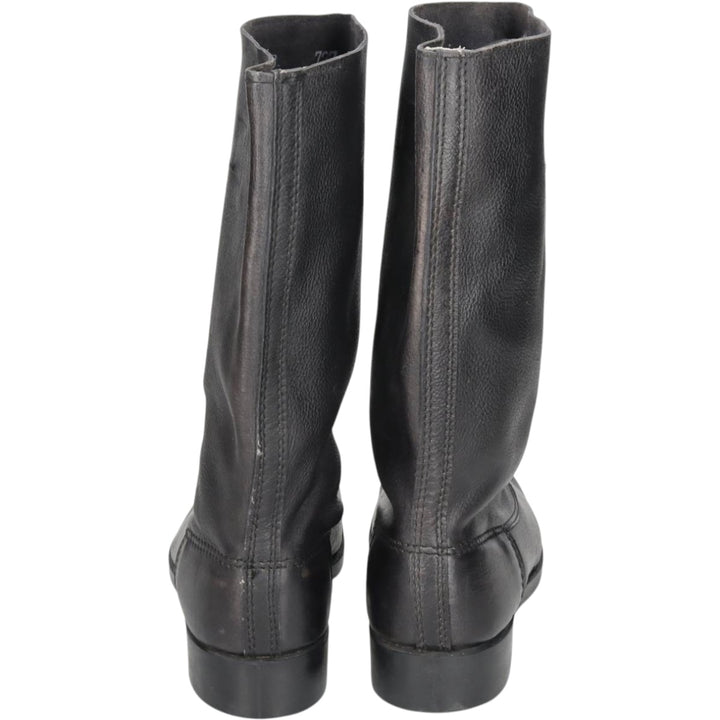 East German Army Military Boots (Jackboots) Men's 28.0cm unclear black type Vintage Second Hand
