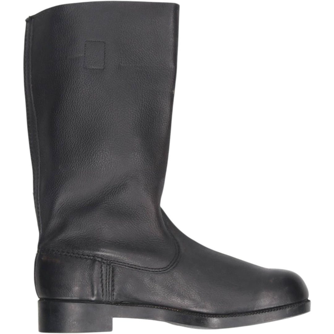 East German Army Military Boots (Jackboots) Men's 28.0cm unclear black type Vintage Second Hand