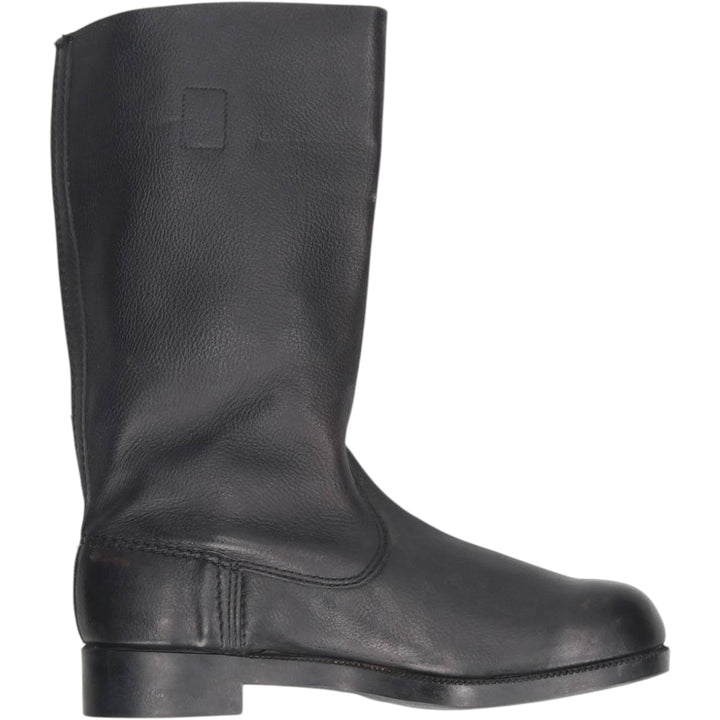East German Army Military Boots (Jackboots) Men's 28.0cm unclear black type Vintage Second Hand