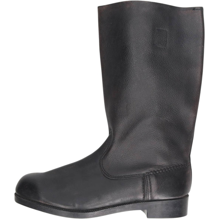 East German Army Military Boots (Jackboots) Men's 28.0cm unclear black type Vintage Second Hand