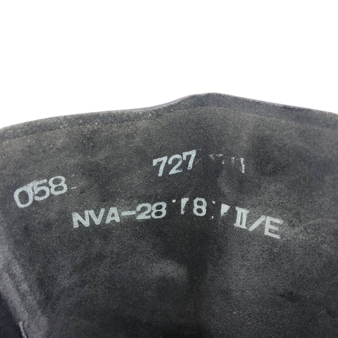 East German Army Military Boots (Jackboots) Men's 28.0cm unclear black type Vintage Second Hand