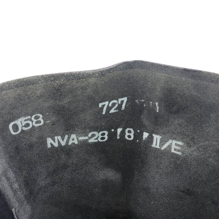 East German Army Military Boots (Jackboots) Men's 28.0cm unclear black type Vintage Second Hand